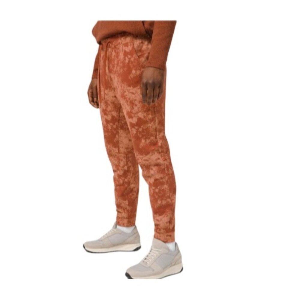 Lululemon Mens City Sweat Jogger 29" Size M Astral Dark Terracotta Desert Sun